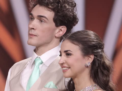 Timon Krause und Ekaterina Leonova bei "Let's Dance"