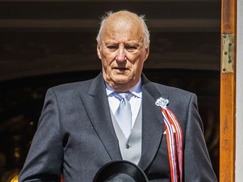 König Harald von Norwegen in Oslo, 2022. 