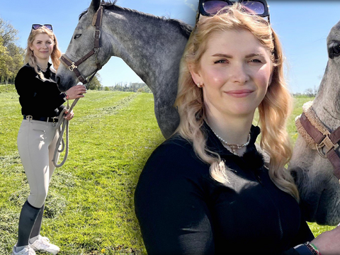 "Bauer sucht Frau" 2023 - Carolin mit Pferd