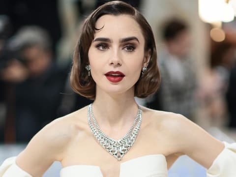 Lily Collins bei der Met Gala 2023