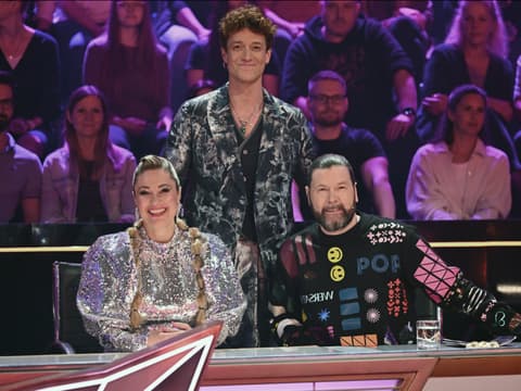 "The Masked Singer"-Jury: Ruth Moschner, Daniel Donskoy und Rea Garvey