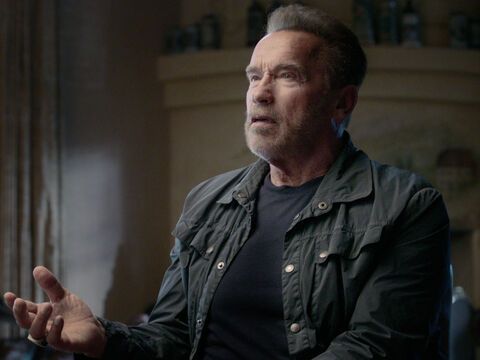 Arnold Schwarzenegger im Interview für "Arnold"