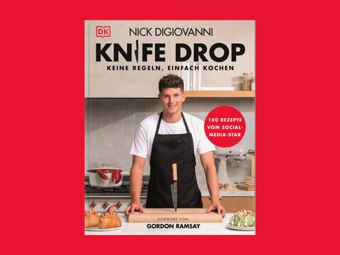 Buchcover "Knife Drop: Keine Regeln, einfach kochen" von Nick Digiovanni