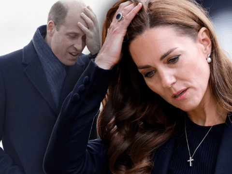 Prinzessin Kate und Prinz William niedergeschlagen 
