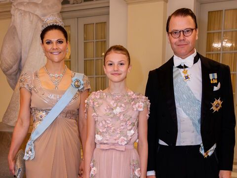 Prinzessin Victoria, Prinzessin Estelle und Prinz Daniel von Schweden. 