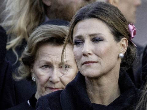 Königin Sonja und Prinzessin Märtha Louise von Norwegen. 