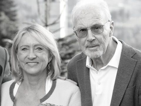 Franz Beckenbauer mit seiner Ehefrau Heidi Beckenbauer