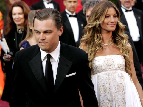 Leonardo DiCaprio und Gisele Bündchen zusammen bei den Oscars 2005