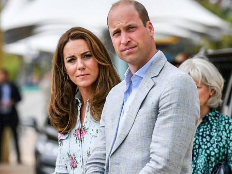 Prinzessin Kate und Prinz William sehen zornig aus