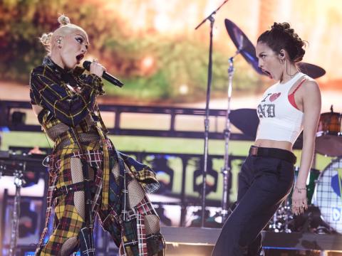 Gwen Stefani und Olivia Rodrigo beim Coachella-Festival 2024
