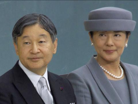Kaiser Naruhito und Kaiserin Masako.