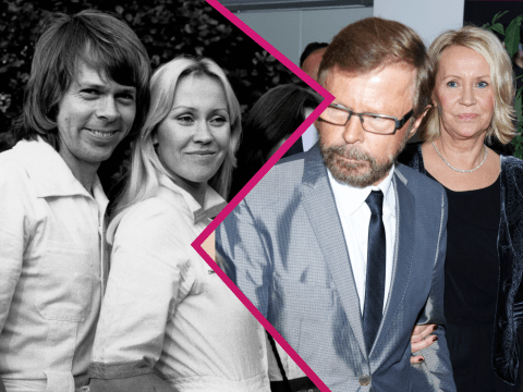 Björn Ulvaeus und Agnetha Fältskog von ABBA früher und 2010
