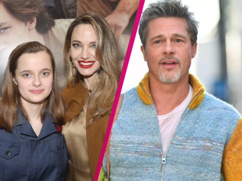 Collage Vivienne und Angelia Jolie vs Brad Pitt