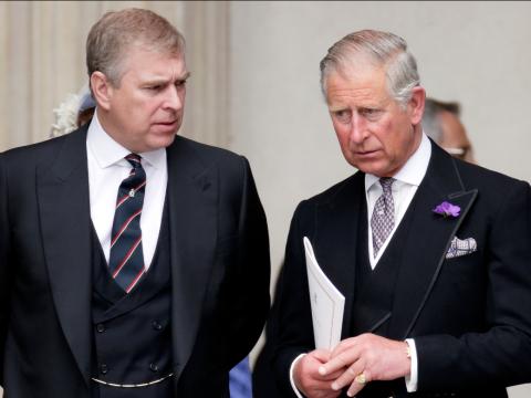 Prinz Andrew und König Charles III. 