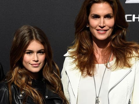 Kaia Gerber und Cindy Crawforf