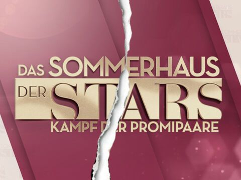 Das Logo zum "Sommerhaus der Stars" mit Riss