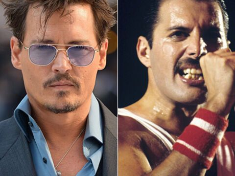 Johnny Depp könnte bald Freddie Mercury verkörpern