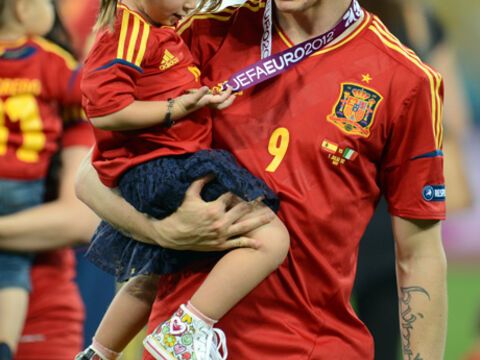 EM-Finale - Fußball-Stars feiern mit ihren Kids