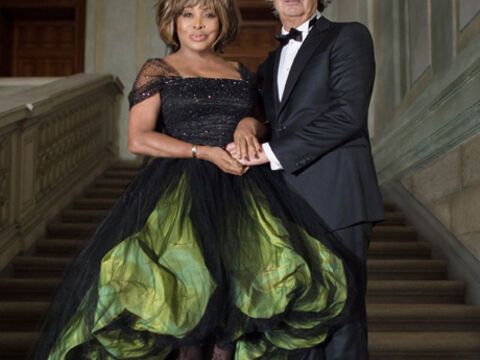Das Hochzeitsfoto: Tina Turner und Erwin Bach heirateten in Armani