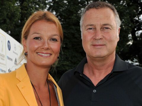 Franziska van Almsick und ihr Parter Jürgen B. Harder sind zum zweiten Mal Eltern eines Sohnes geworden