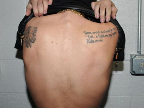 Justin Bieber hat über 20 Tattoos 