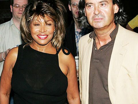 Tina Turner und Erwin Bach im Jahr 2005