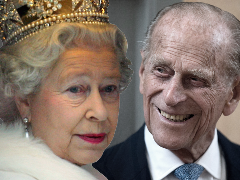 Queen Elizabeth trauert um Prinz Philip, blickt traurig
