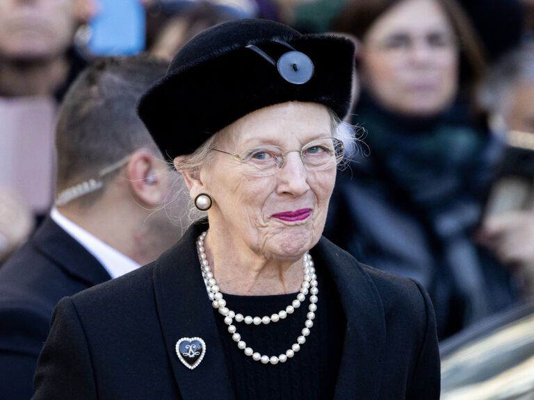 Königin Margrethe lächelt. 