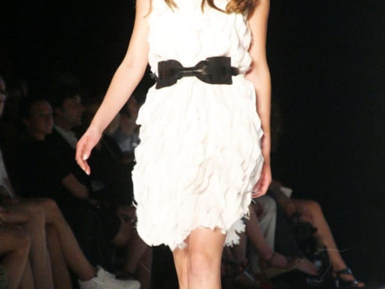 Die Kreation des Modelabels "Kaviar Gauche" wurden am Samstag (04.07.2009) während der Mercedes-Benz Fashion Week in Berlin vorgestellt
