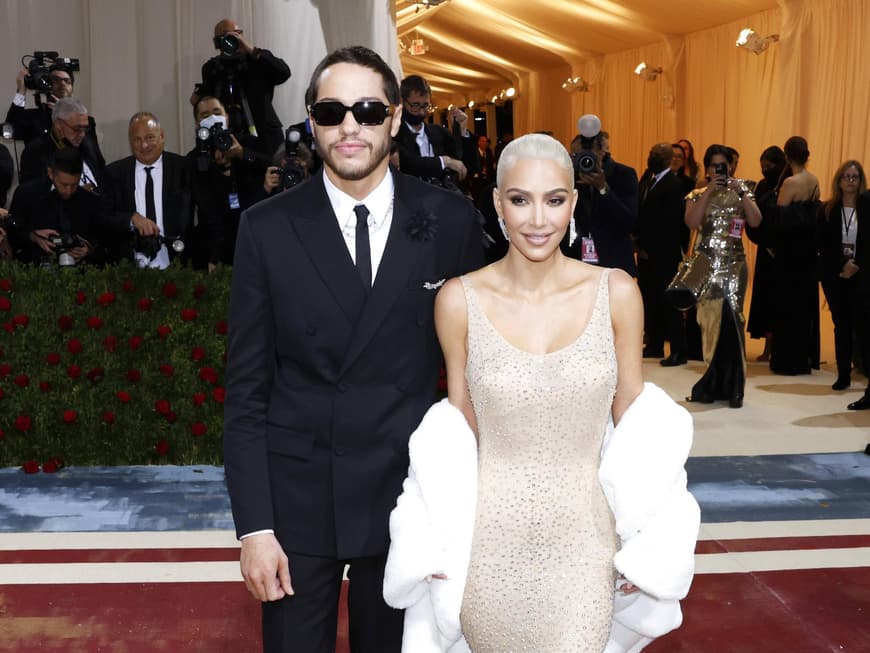 Kim Kardashian und Pete Davidson bei der Met Gala 2022