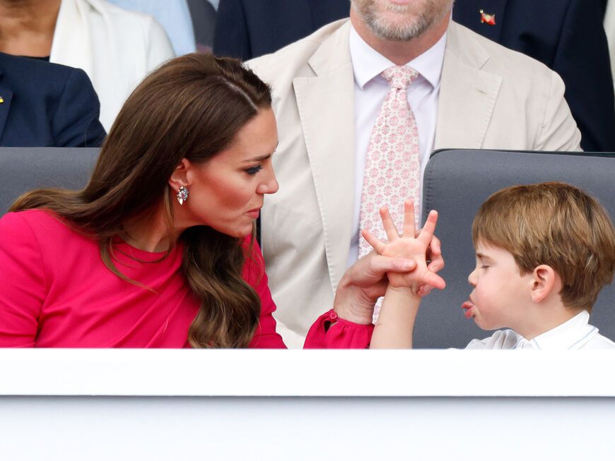 Wimbledon: Prinz Louis macht Unfug mit Prinzessin Kate