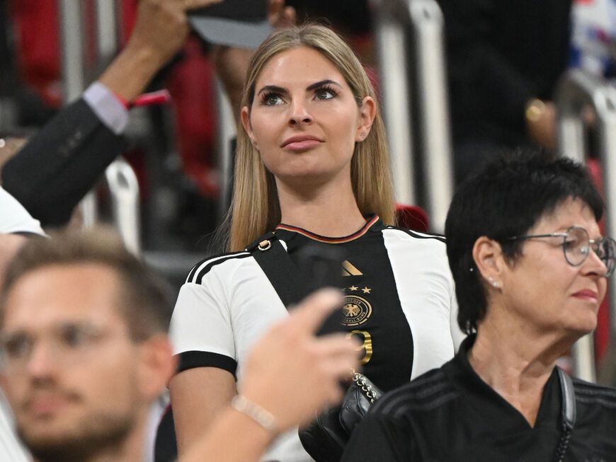 Lisa Füllkrug bei der WM 2022 in Katar beim Spiel Deutschland gegen Spanien