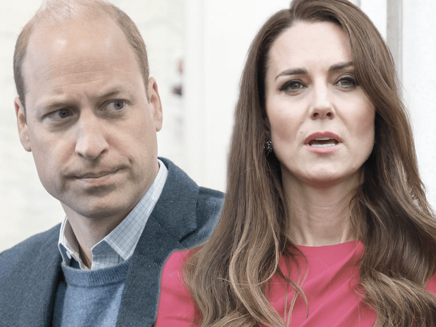 Prinz William und Prinzessin Kate entsetzt