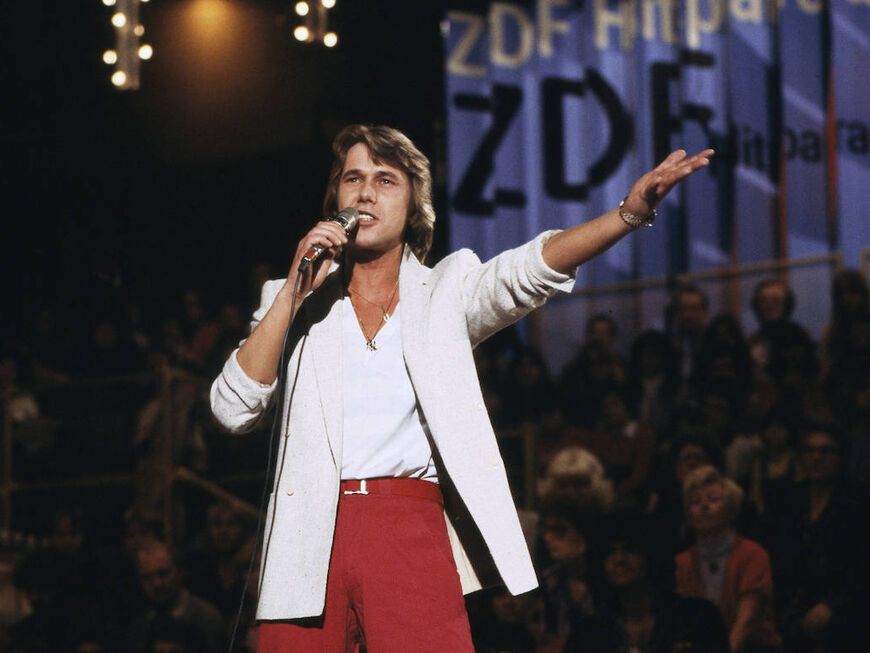 Roland Kaiser singt in der ZDF-Hitparade