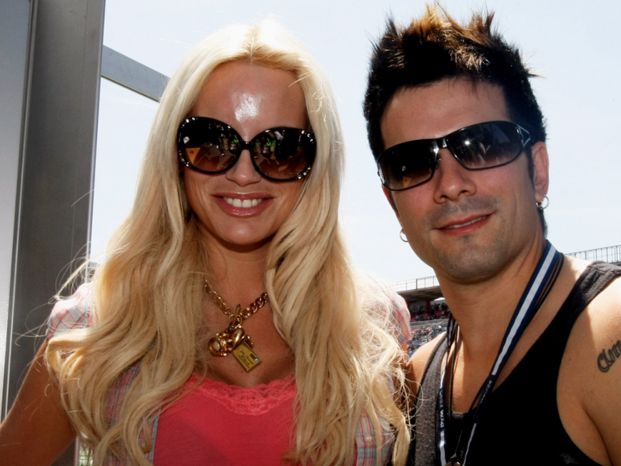 Gina-Lisa Lohfink und Marc Terenzi mit Sonnenbrillen