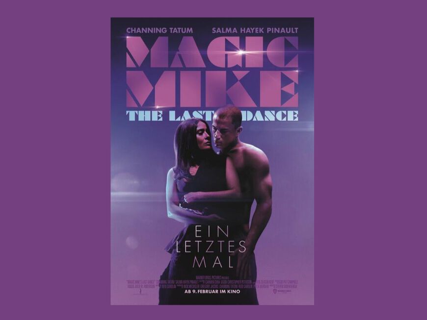 "Magic Mike - The Last Dance"-Filmplakat.