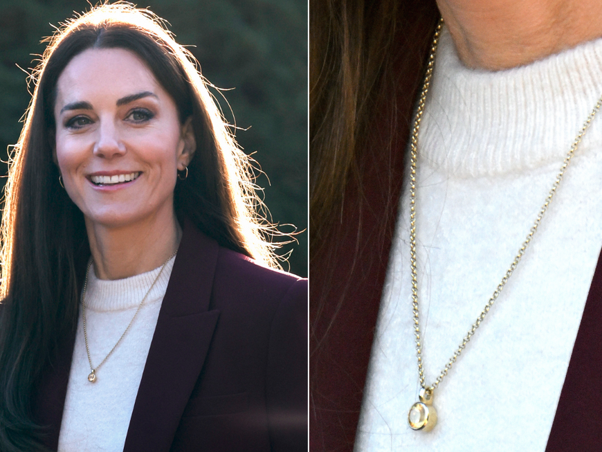 Prinzessin Kate trägt Halskette am 19. Januar - eine versteckte Botschaft an Prinz Harry?