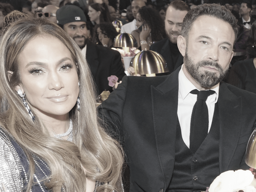 Ben Affleck und Jennifer Lopez genervt bei den Grammys 2023