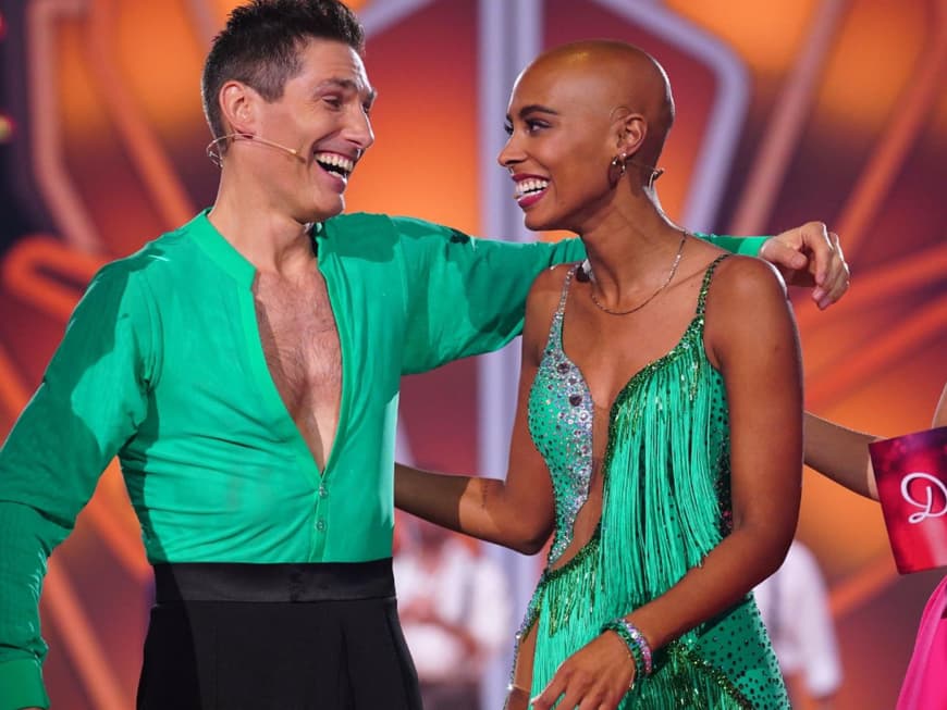 Christian Polanc und Sharon Battiste bei "Let's Dance"