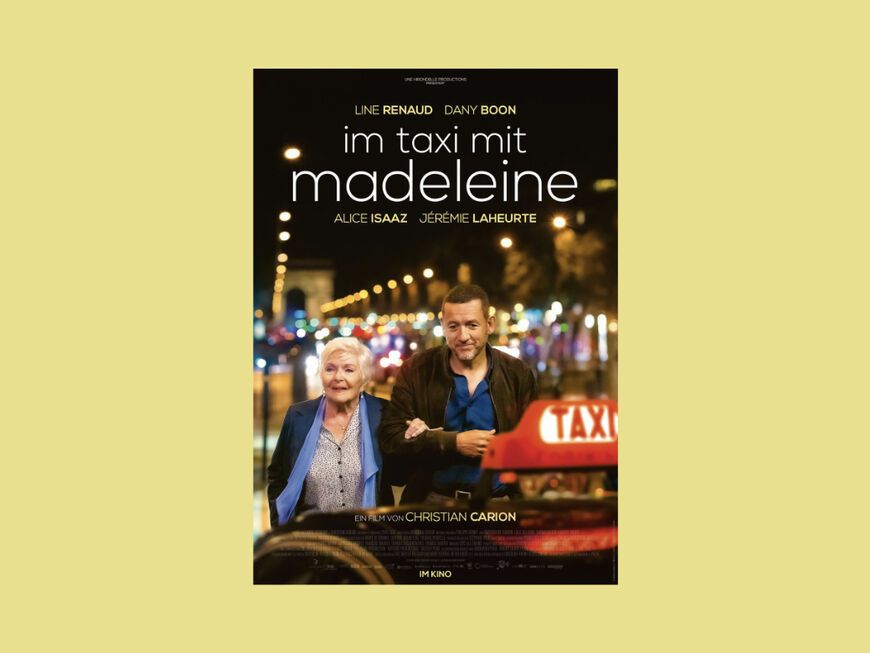 Kinoplakat Im Taxi mit Madeleine