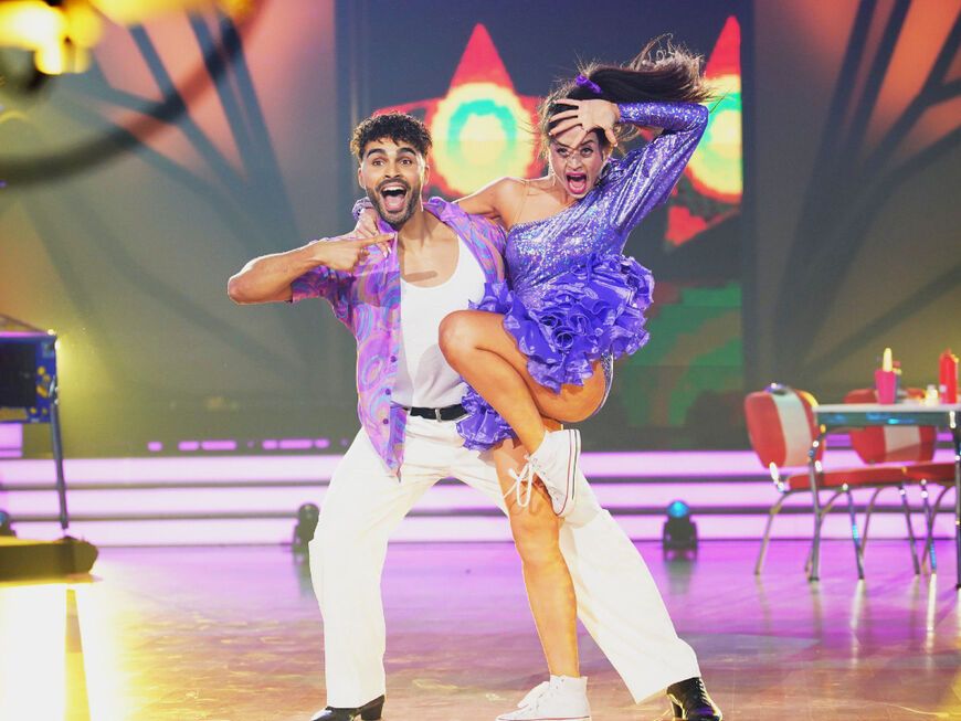 Younes Zarou und Malika Dzumaev tanzen bei "Let's Dance"