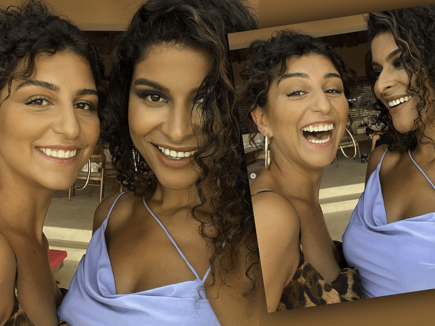 "Der Bachelor" 2023: Chiara und Yolanda posieren happy für Selfie