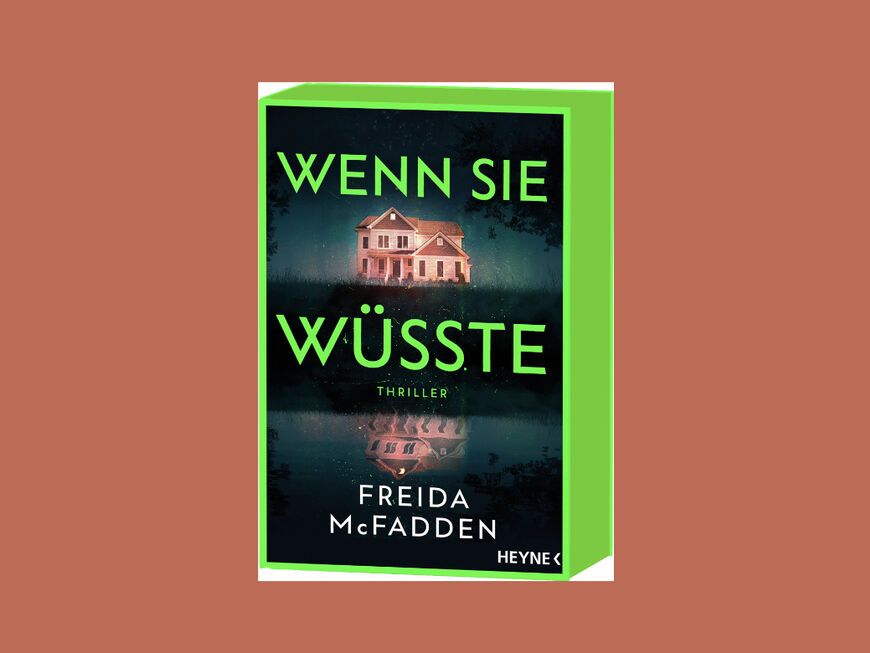 Buchcover "Wenn sie wüsste" von Freida McFadden.