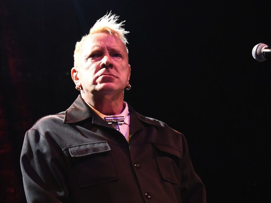 Der frühere Sänger der Sex Pistols, John Lydon.
