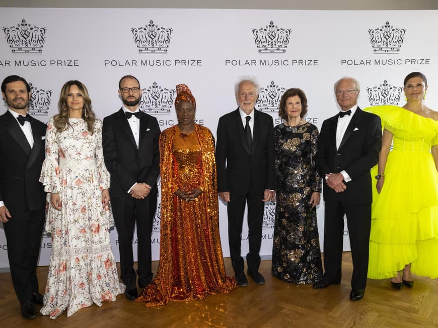 Die schwedische Königsfamilie beim Polar Music Prize in Stockholm, 2023