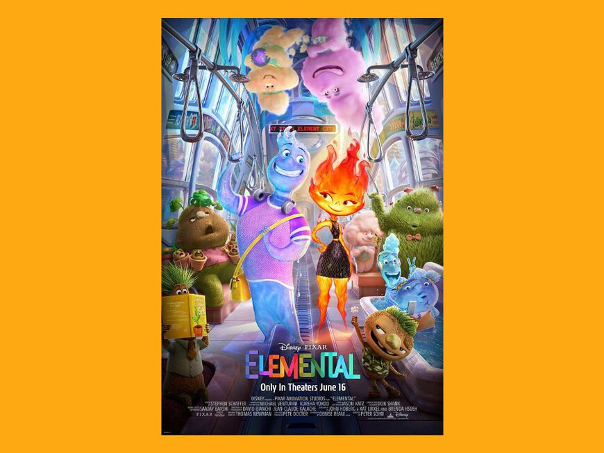 Kinoplakat "Elemental"