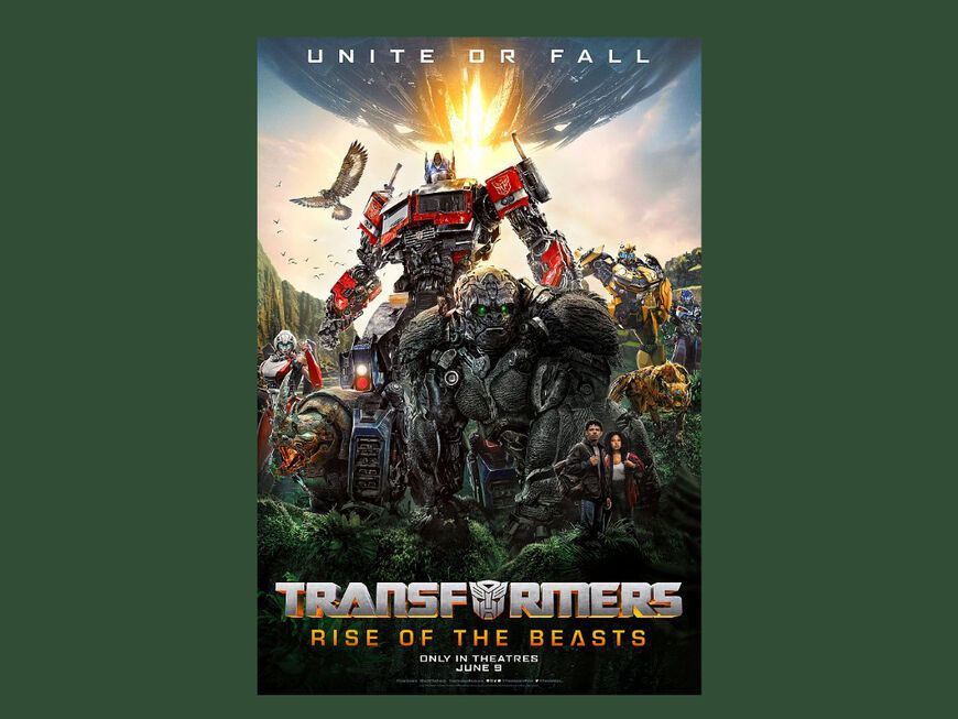 Kinoplakat "Transformers Aufstieg der Bestien"