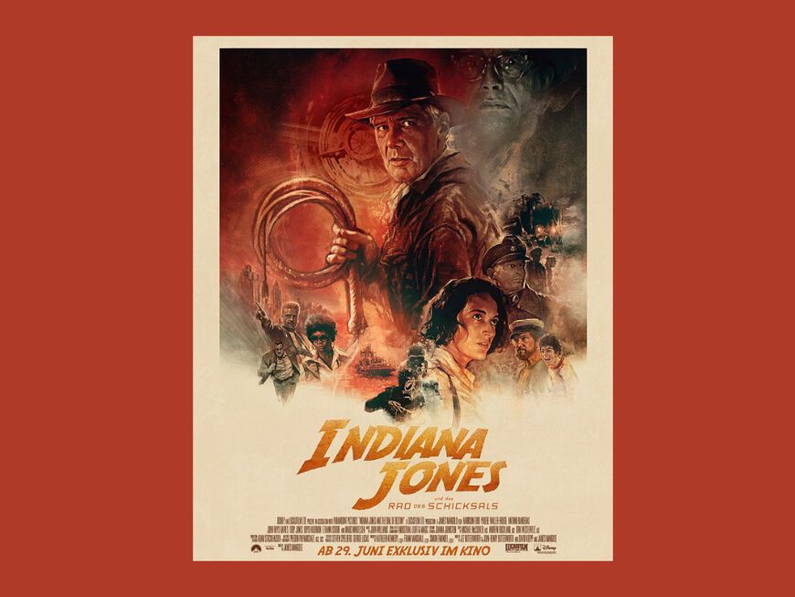 Kinoplakat "Indiana Jones und das Rad des Schicksals"