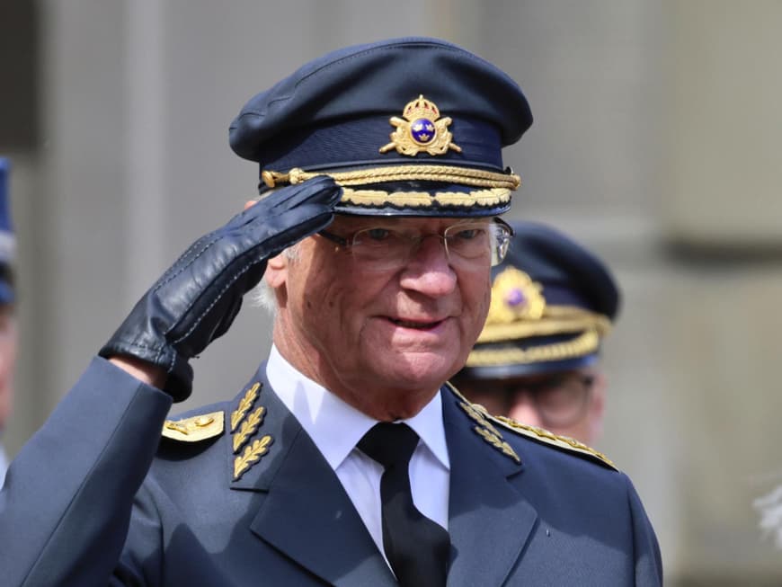 König Carl Gustaf.