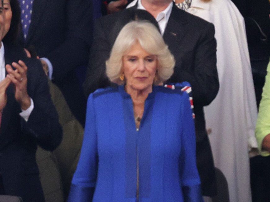 Königin Camilla bei dem Konzert auf Schloss Windsor. 